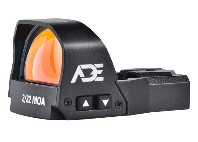 ADE Zantitium (RD3-015 PRO) PRO Series Motion Awake (Sensor Activated) Red Dot Sight with Multi Reticle System for Optics Ready Pistol Slide/Cut That is Compatible with Doctor Footprint